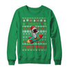 Merry Ugly Christmas Santa Hat Astronaut Riding Rocket Xmas Shirt & Sweatshirt | teecentury
