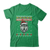 Merry Wolfmas Merry Christmas Ugly Wolf Funny Xmas T-Shirt & Sweatshirt | Teecentury.com