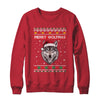 Merry Wolfmas Merry Christmas Ugly Wolf Funny Xmas T-Shirt & Sweatshirt | Teecentury.com