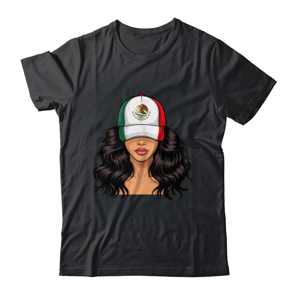 Mexican Girl Mexico Flag Proud Mexican Women Shirt & Tank Top | teecentury