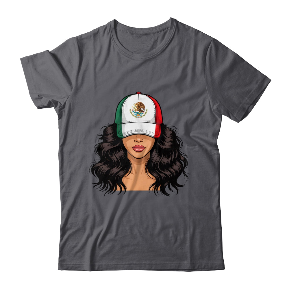Mexican Girl Mexico Flag Proud Mexican Women Shirt & Tank Top | teecentury