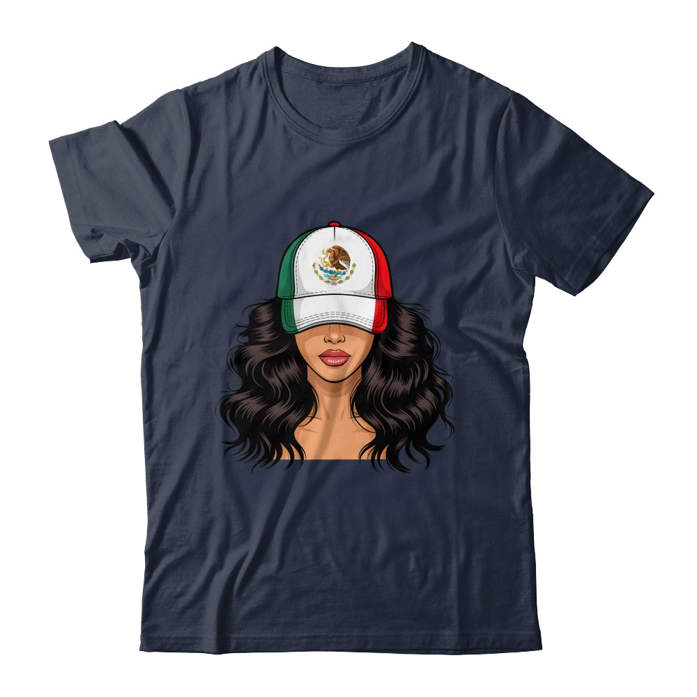 Mexican Girl Mexico Flag Proud Mexican Women Shirt & Tank Top | teecentury