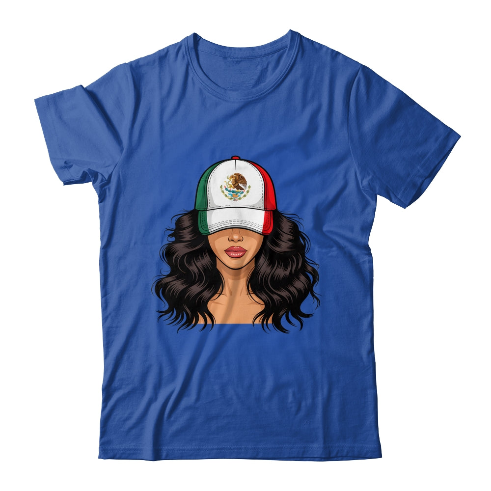 Mexican Girl Mexico Flag Proud Mexican Women Shirt & Tank Top | teecentury