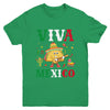 Mexican Viva Mexico Independence Day Flag Taco Kids Women Youth Shirt | teecentury