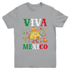 Mexican Viva Mexico Independence Day Flag Taco Kids Women Youth Shirt | teecentury