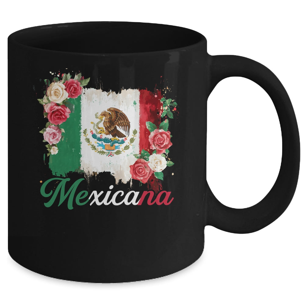 Mexicana Latina Mexico Flag Mexican Girl Mexico Women Mug | teecentury