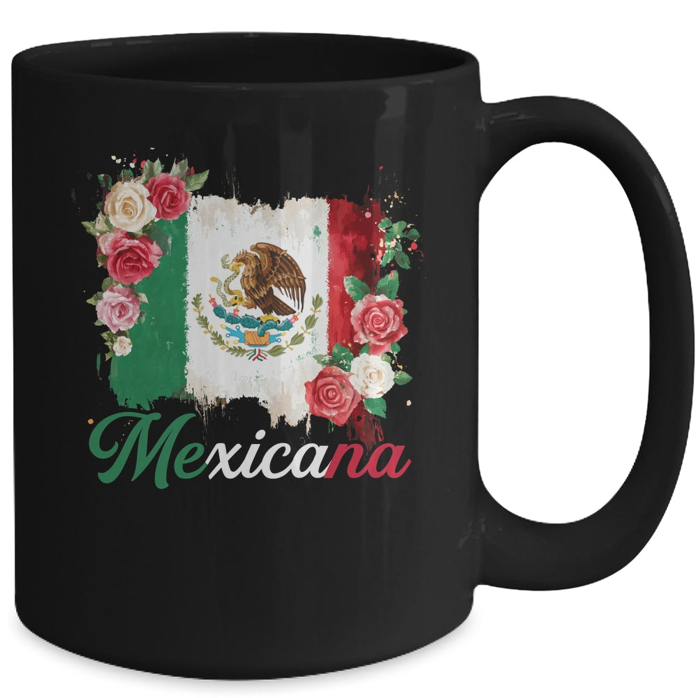 Mexicana Latina Mexico Flag Mexican Girl Mexico Women Mug | teecentury
