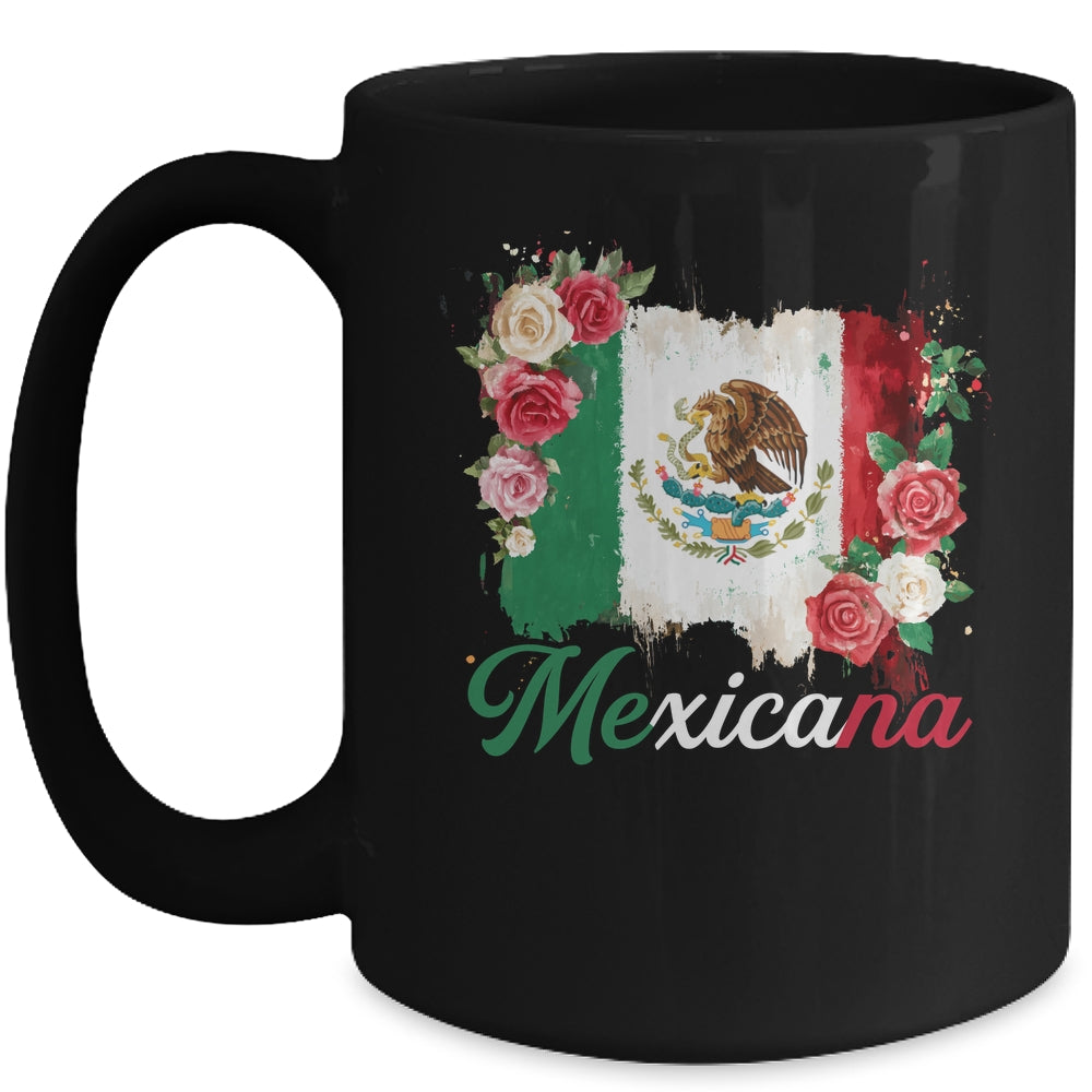 Mexicana Latina Mexico Flag Mexican Girl Mexico Women Mug | teecentury