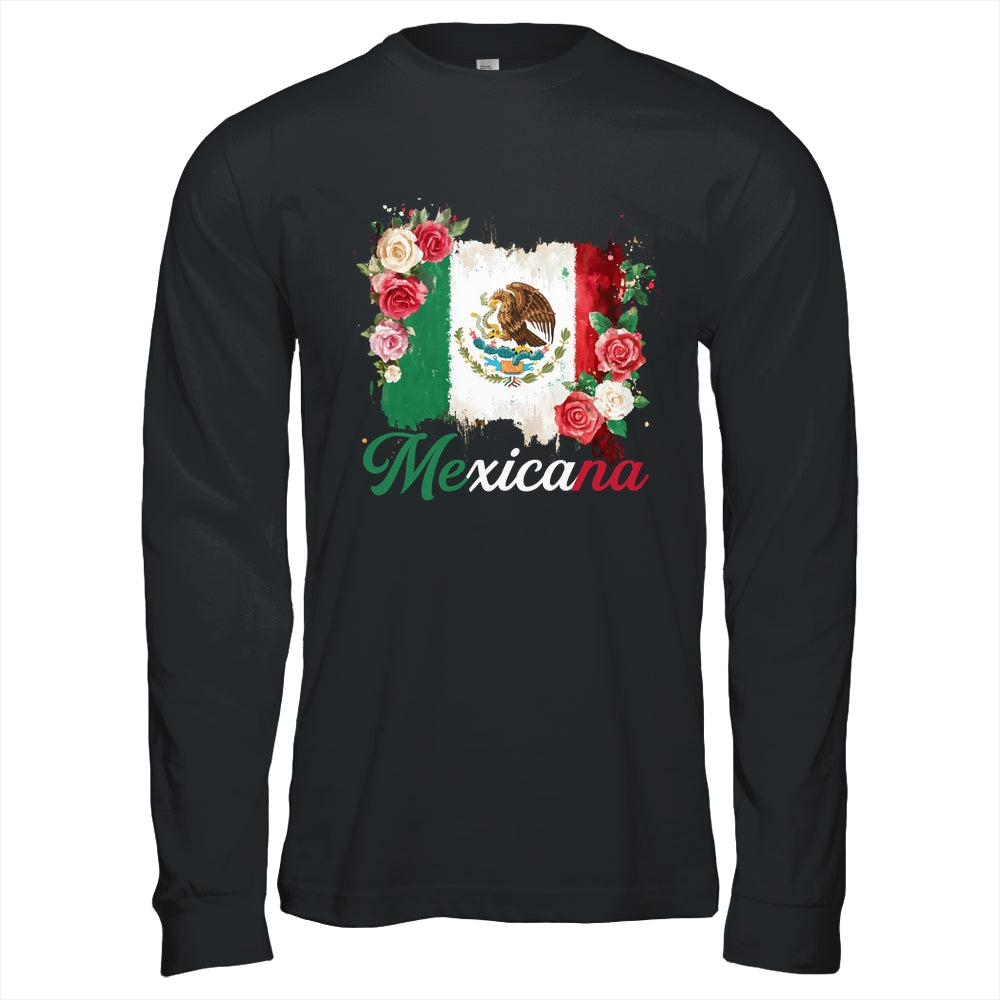 Mexicana Latina Mexico Flag Mexican Girl Mexico Women Shirt & Hoodie | teecentury