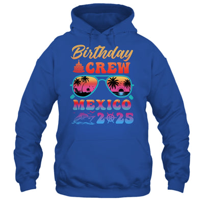 Mexico Birthday Crew Vacation Cruise 2025 Summer Trip Group Shirt & Tank Top | teecentury