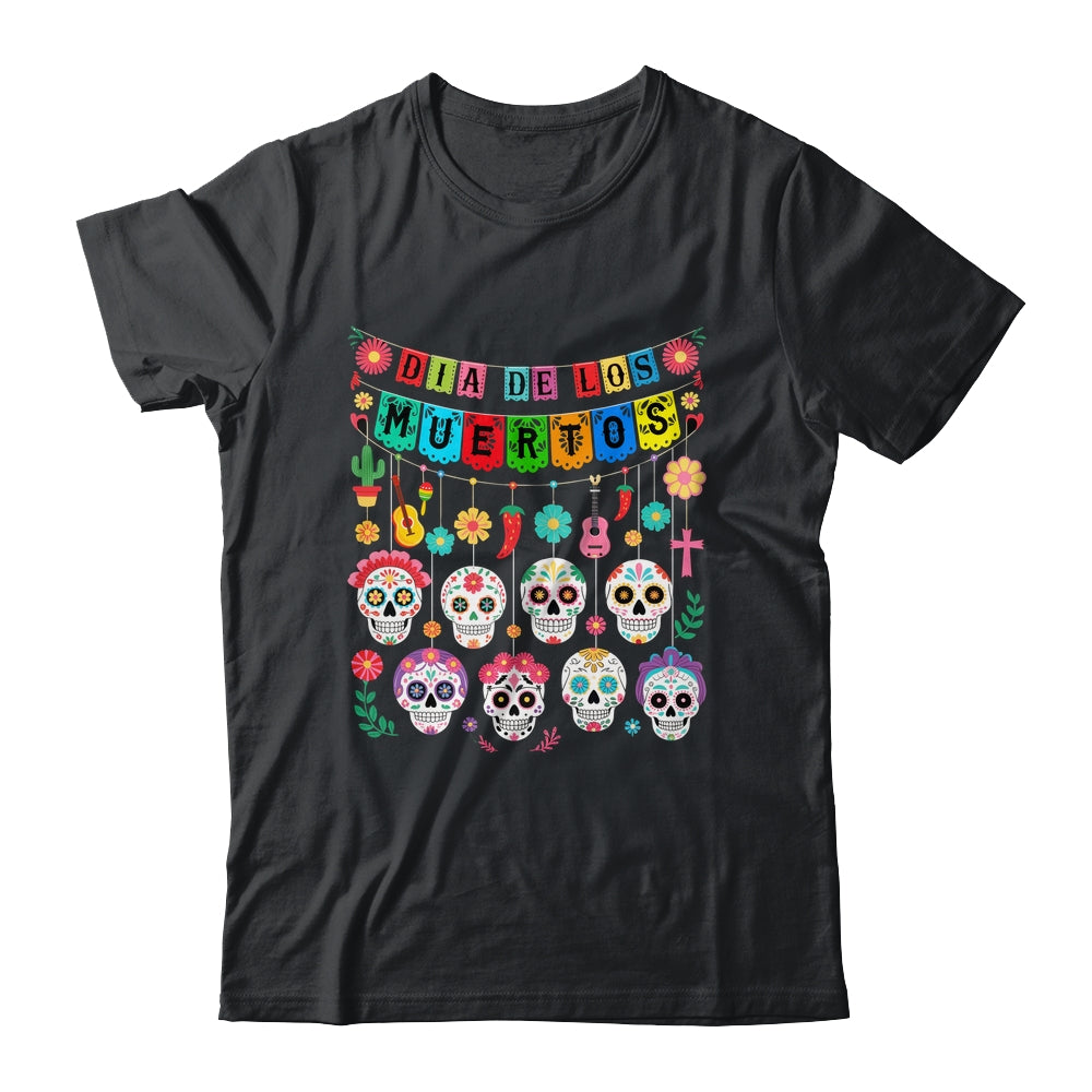 Mexico Dia De Los Muertos Funny Day Of Dead Hanging Skulls Shirt & Hoodie | teecentury