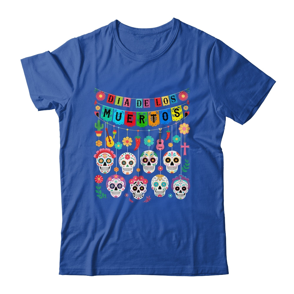Mexico Dia De Los Muertos Funny Day Of Dead Hanging Skulls Shirt & Hoodie | teecentury
