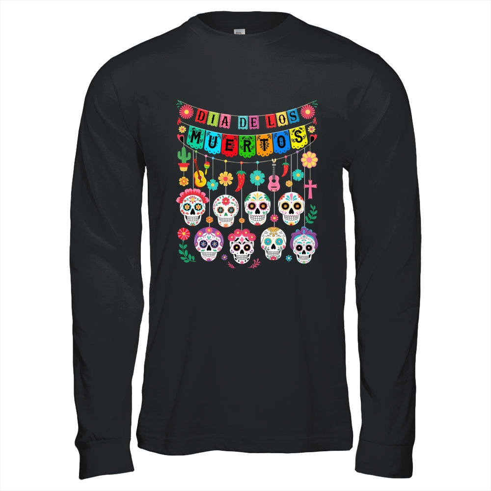 Mexico Dia De Los Muertos Funny Day Of Dead Hanging Skulls Shirt & Hoodie | teecentury