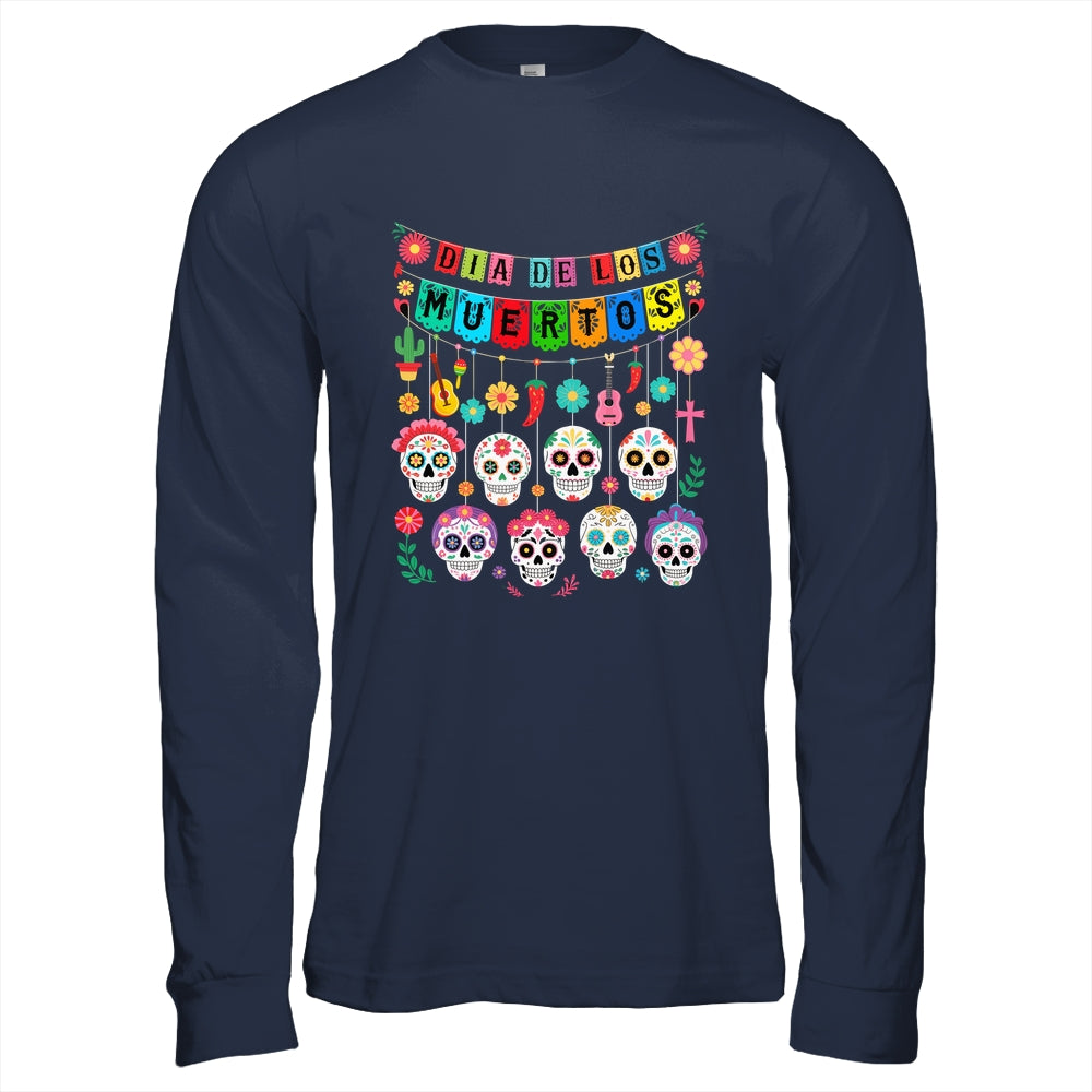Mexico Dia De Los Muertos Funny Day Of Dead Hanging Skulls Shirt & Hoodie | teecentury