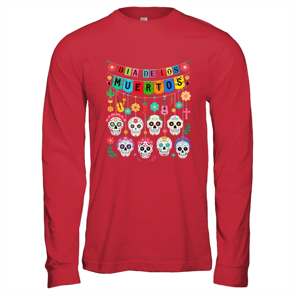 Mexico Dia De Los Muertos Funny Day Of Dead Hanging Skulls Shirt & Hoodie | teecentury