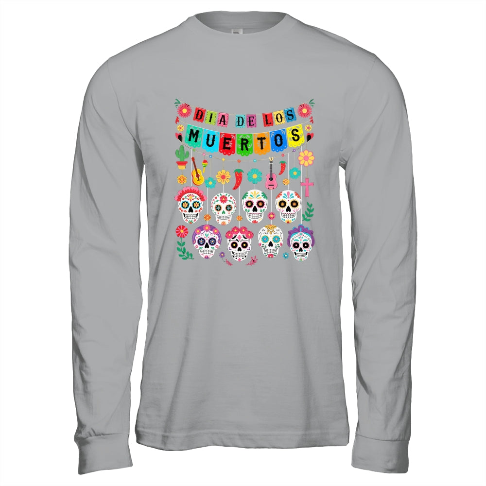 Mexico Dia De Los Muertos Funny Day Of Dead Hanging Skulls Shirt & Hoodie | teecentury