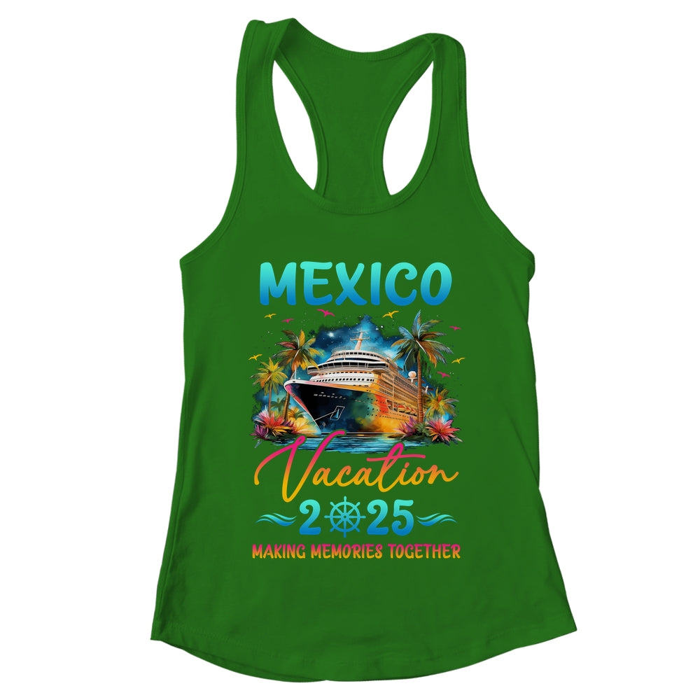 Mexico Family Vacation 2025 Matching Group Summer Shirt & Tank Top | teecentury