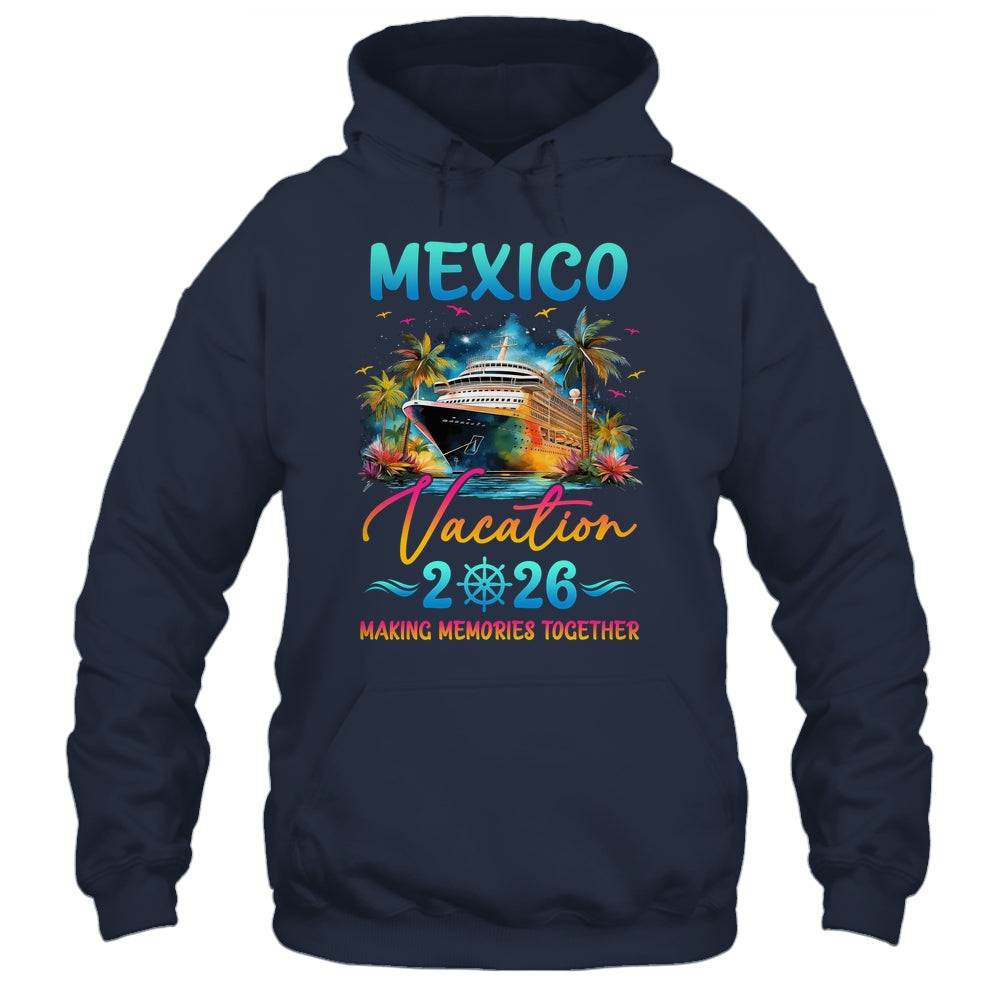 Mexico Family Vacation 2026 Matching Group Summer Shirt & Tank Top | teecentury