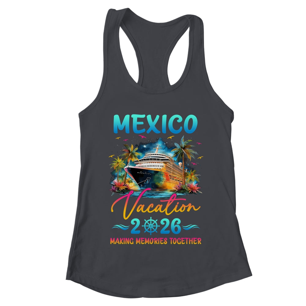Mexico Family Vacation 2026 Matching Group Summer Shirt & Tank Top | teecentury