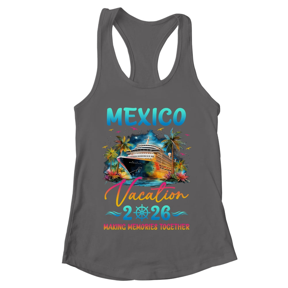 Mexico Family Vacation 2026 Matching Group Summer Shirt & Tank Top | teecentury