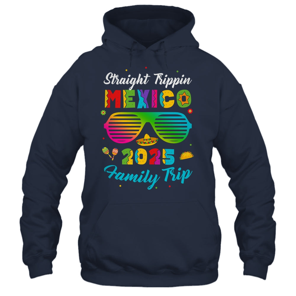 Mexico Family Vacation Trip 2025 Straight Trippin Shirt & Tank Top | teecentury