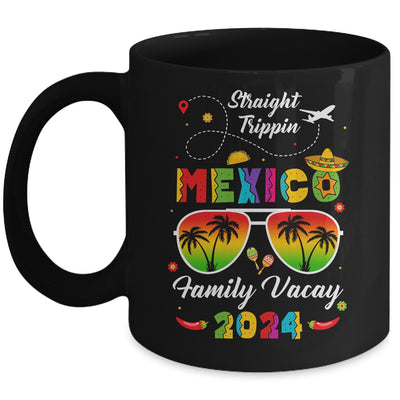 Mexico Family Vacay Vacation Cancun 2024 Straight Trippin Mug | teecentury