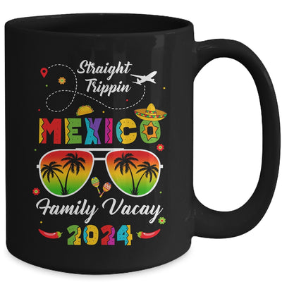 Mexico Family Vacay Vacation Cancun 2024 Straight Trippin Mug | teecentury