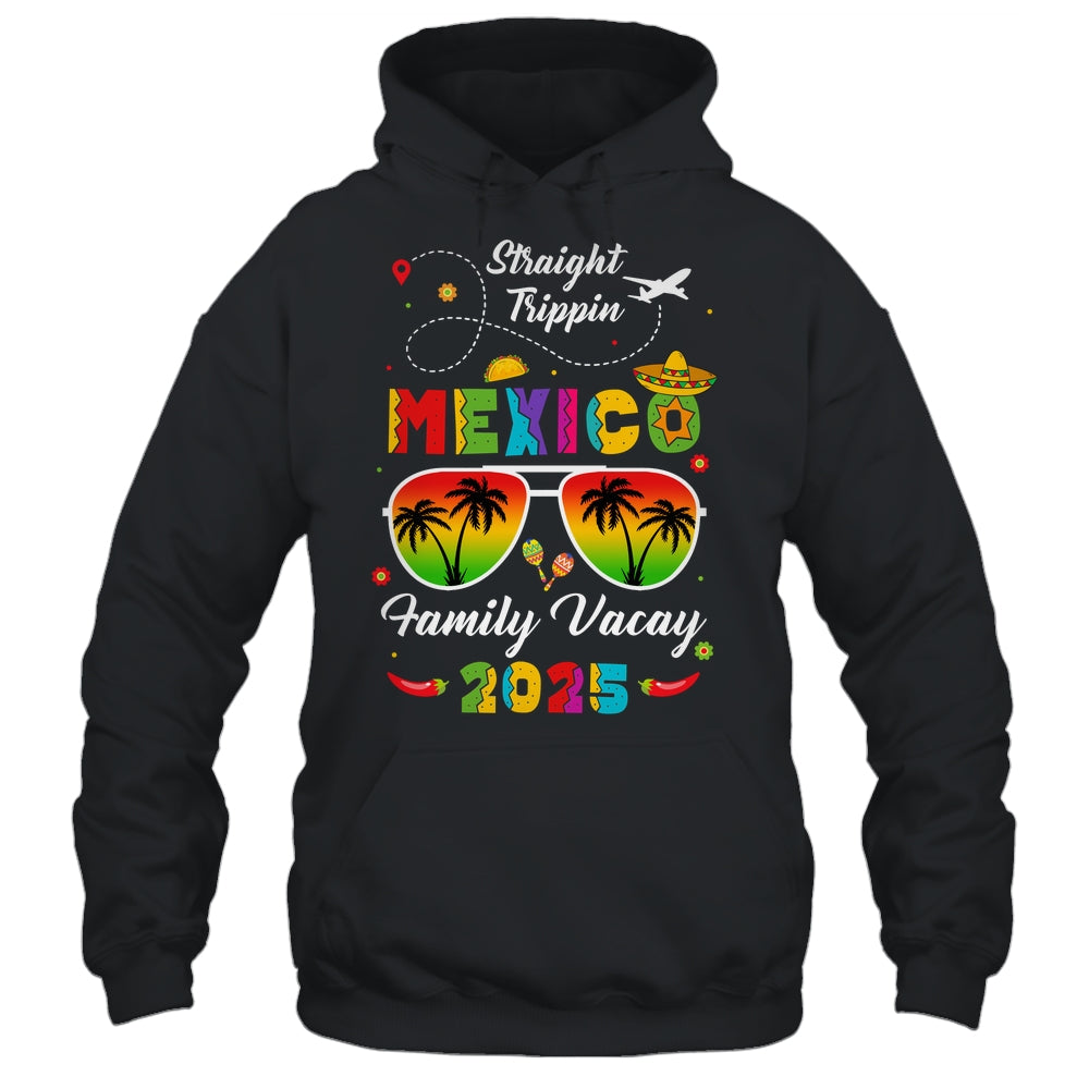 Mexico Family Vacay Vacation Cancun 2025 Straight Trippin Shirt & Tank Top | teecentury
