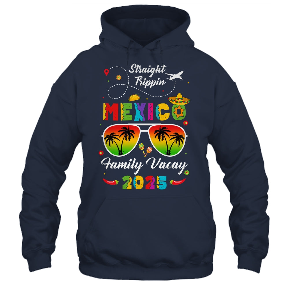 Mexico Family Vacay Vacation Cancun 2025 Straight Trippin Shirt & Tank Top | teecentury