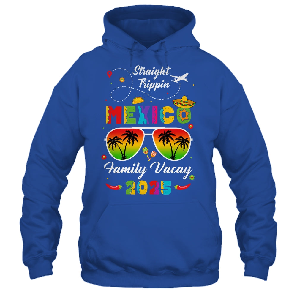 Mexico Family Vacay Vacation Cancun 2025 Straight Trippin Shirt & Tank Top | teecentury