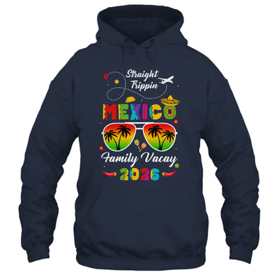 Mexico Family Vacay Vacation Cancun 2026 Straight Trippin Shirt & Tank Top | teecentury