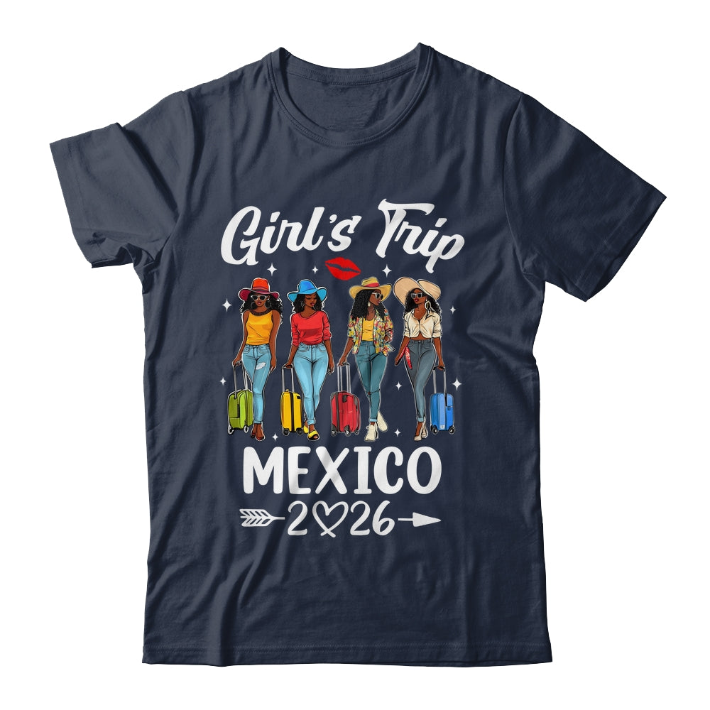 Mexico Girls Trip 2026 Birthday Squad Women Vacation Shirt & Tank Top | teecentury