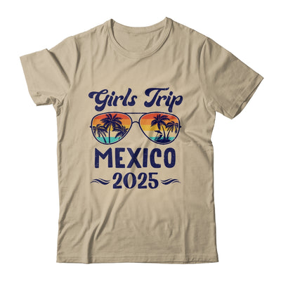 Mexico Girls Trip Beach Vacation 2025 Matching Group Shirt & Tank Top | teecentury