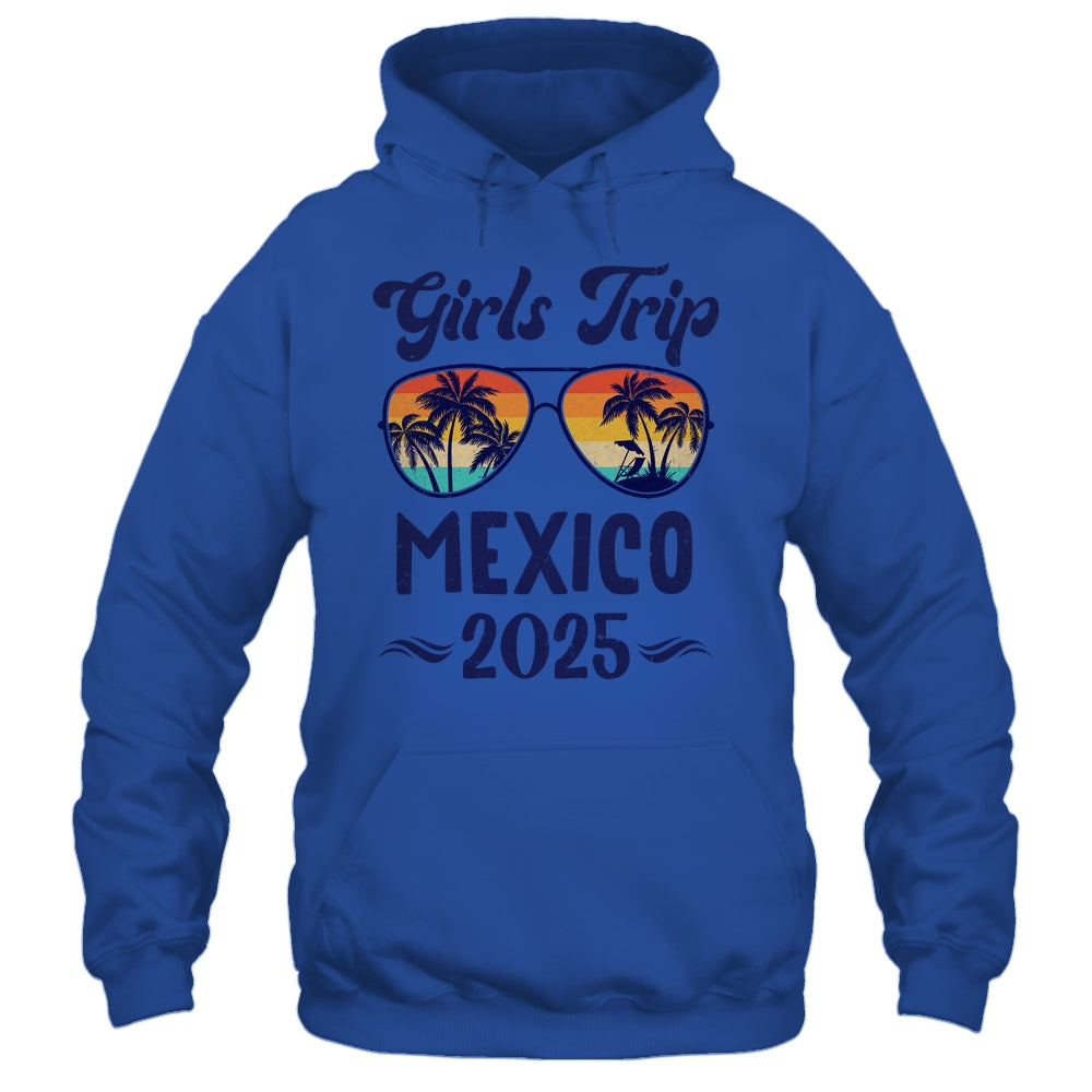 Mexico Girls Trip Beach Vacation 2025 Matching Group Shirt & Tank Top | teecentury