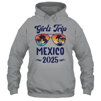 Mexico Girls Trip Beach Vacation 2025 Matching Group Shirt & Tank Top | teecentury