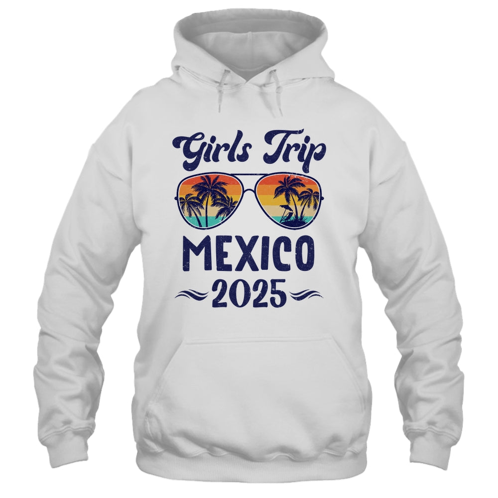 Mexico Girls Trip Beach Vacation 2025 Matching Group Shirt & Tank Top | teecentury