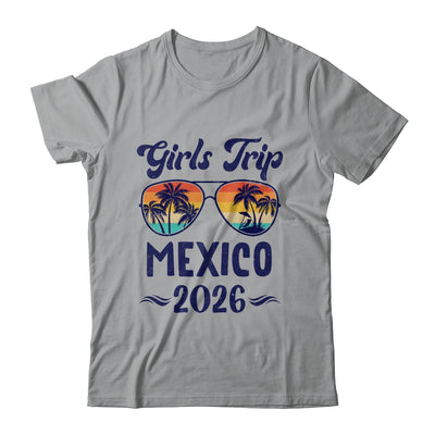 Mexico Girls Trip Beach Vacation 2026 Matching Group Shirt & Tank Top | teecentury