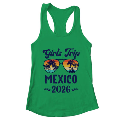 Mexico Girls Trip Beach Vacation 2026 Matching Group Shirt & Tank Top | teecentury