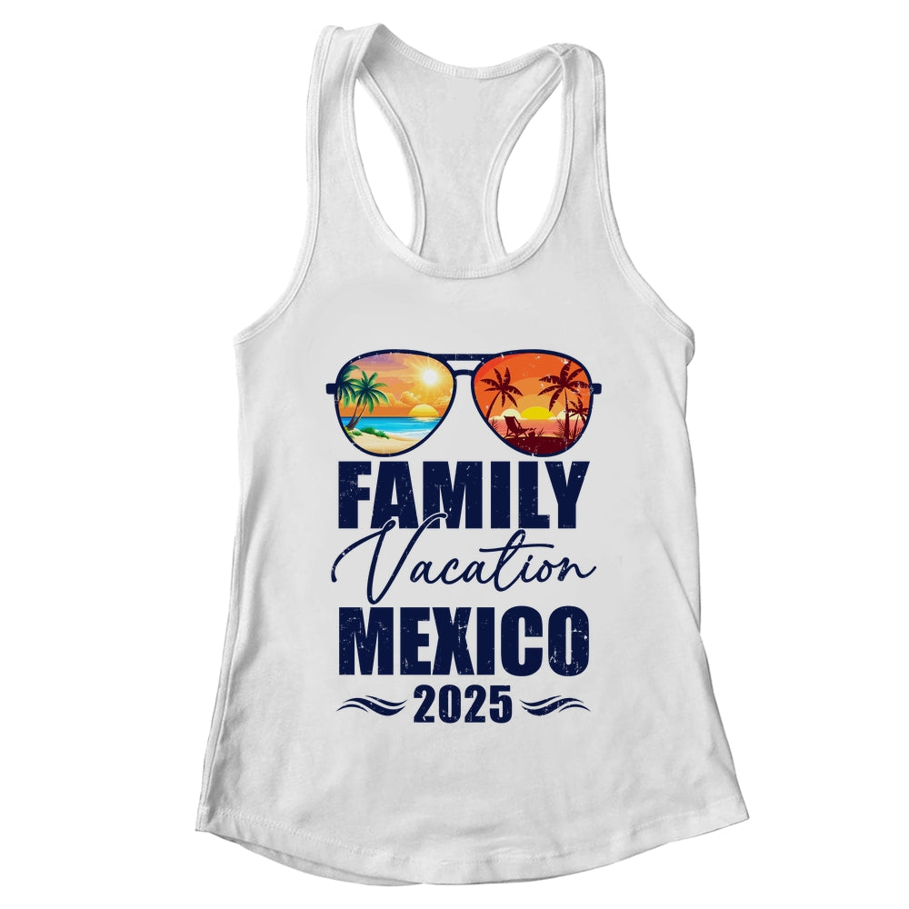Mexico Matching Family Vacation 2025 Making Memories Shirt & Tank Top | teecentury