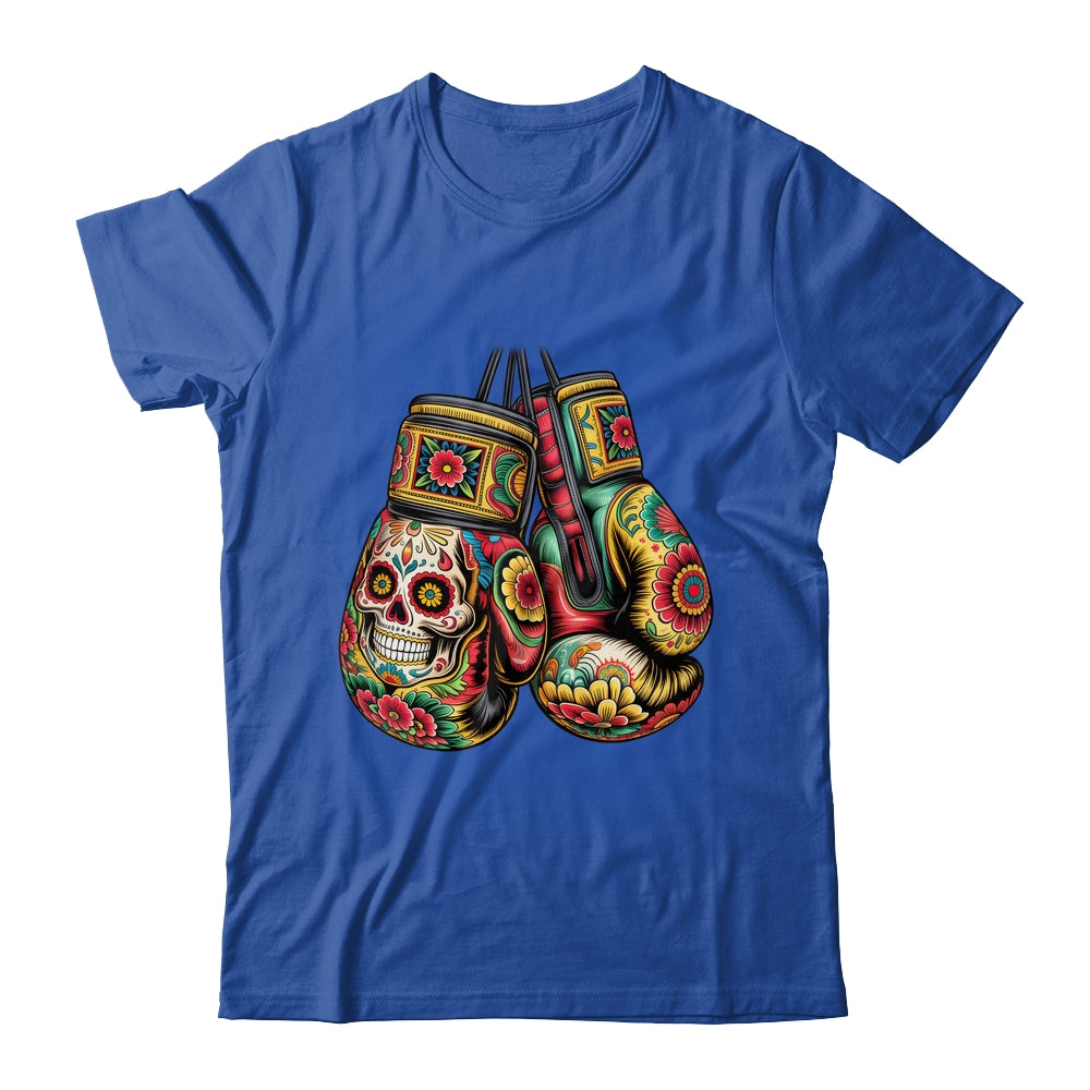 Mexico Mexican Vintage Style Boxing Gloves Boxer Aztec Mayan Shirt & Hoodie | teecentury
