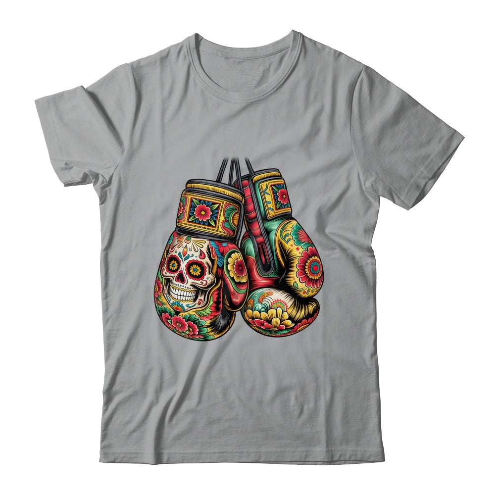 Mexico Mexican Vintage Style Boxing Gloves Boxer Aztec Mayan Shirt & Hoodie | teecentury