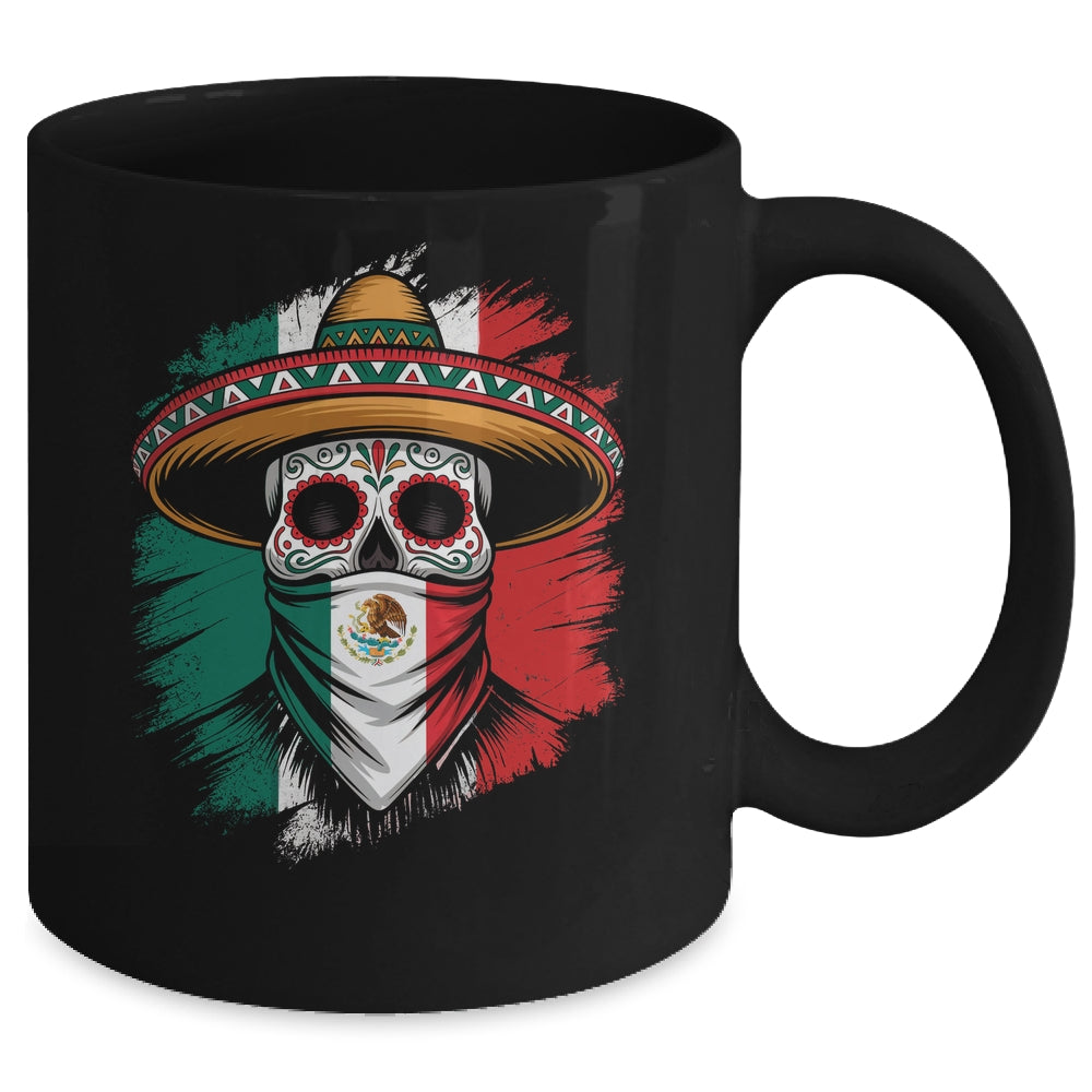 México Mexico Skull Cinco De Mayo Tijuana Pride Mexican Mug | teecentury