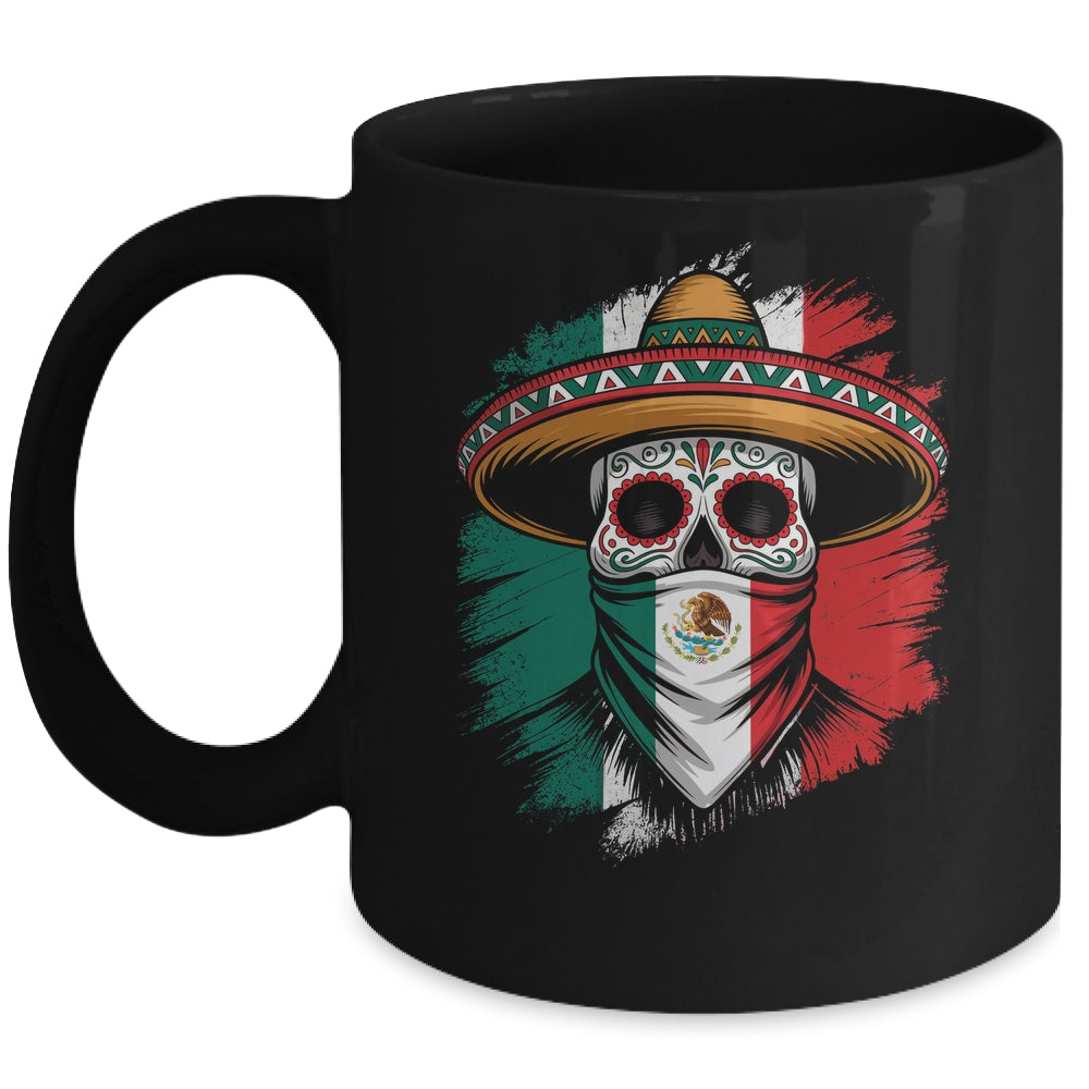México Mexico Skull Cinco De Mayo Tijuana Pride Mexican Mug | teecentury