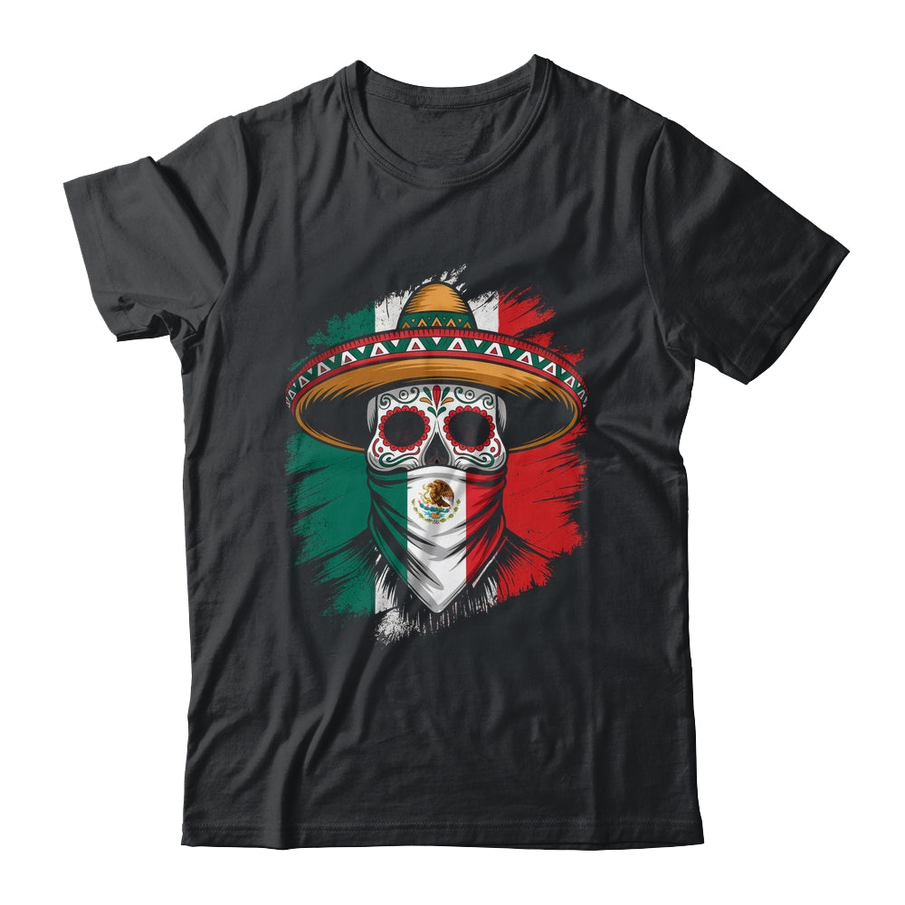 México Mexico Skull Cinco De Mayo Tijuana Pride Mexican Shirt & Hoodie | teecentury