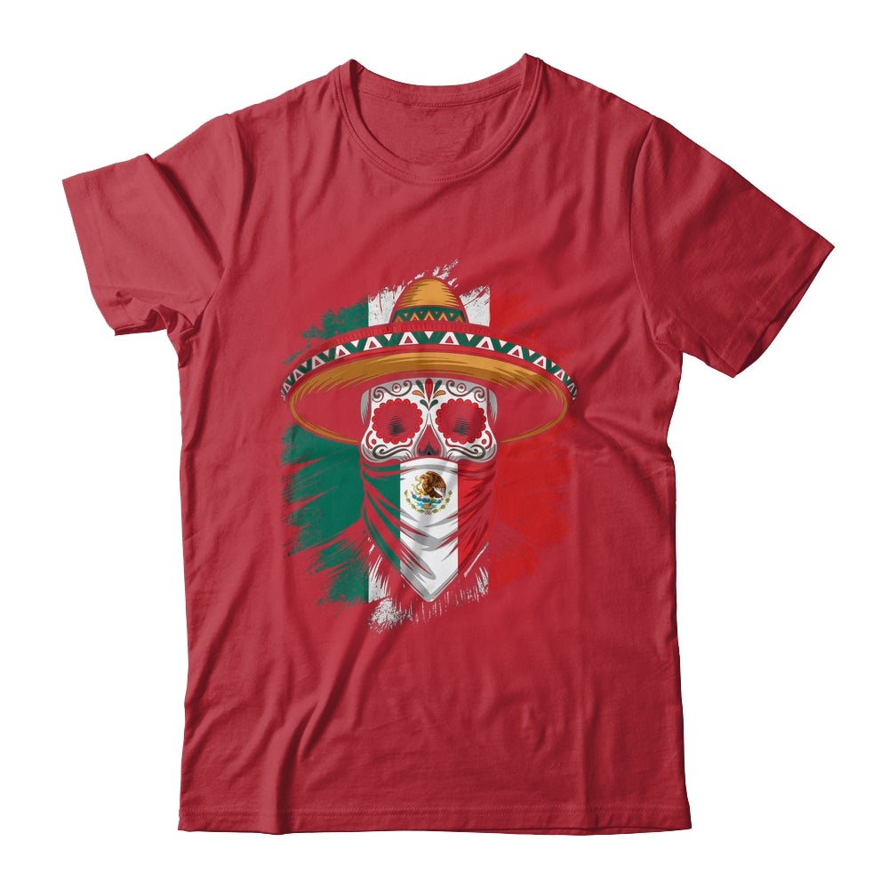 México Mexico Skull Cinco De Mayo Tijuana Pride Mexican Shirt & Hoodie | teecentury