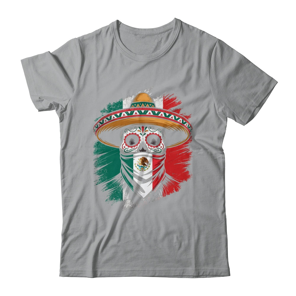 México Mexico Skull Cinco De Mayo Tijuana Pride Mexican Shirt & Hoodie | teecentury