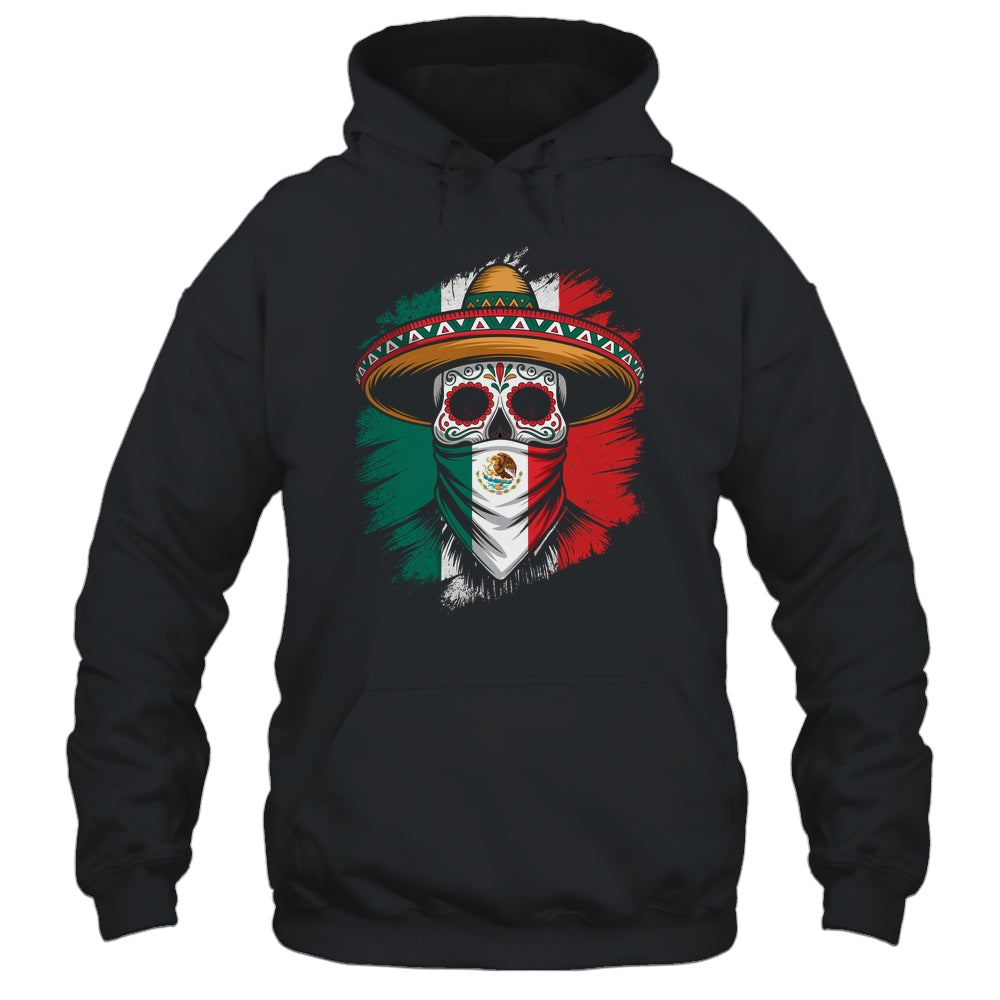 México Mexico Skull Cinco De Mayo Tijuana Pride Mexican Shirt & Hoodie | teecentury