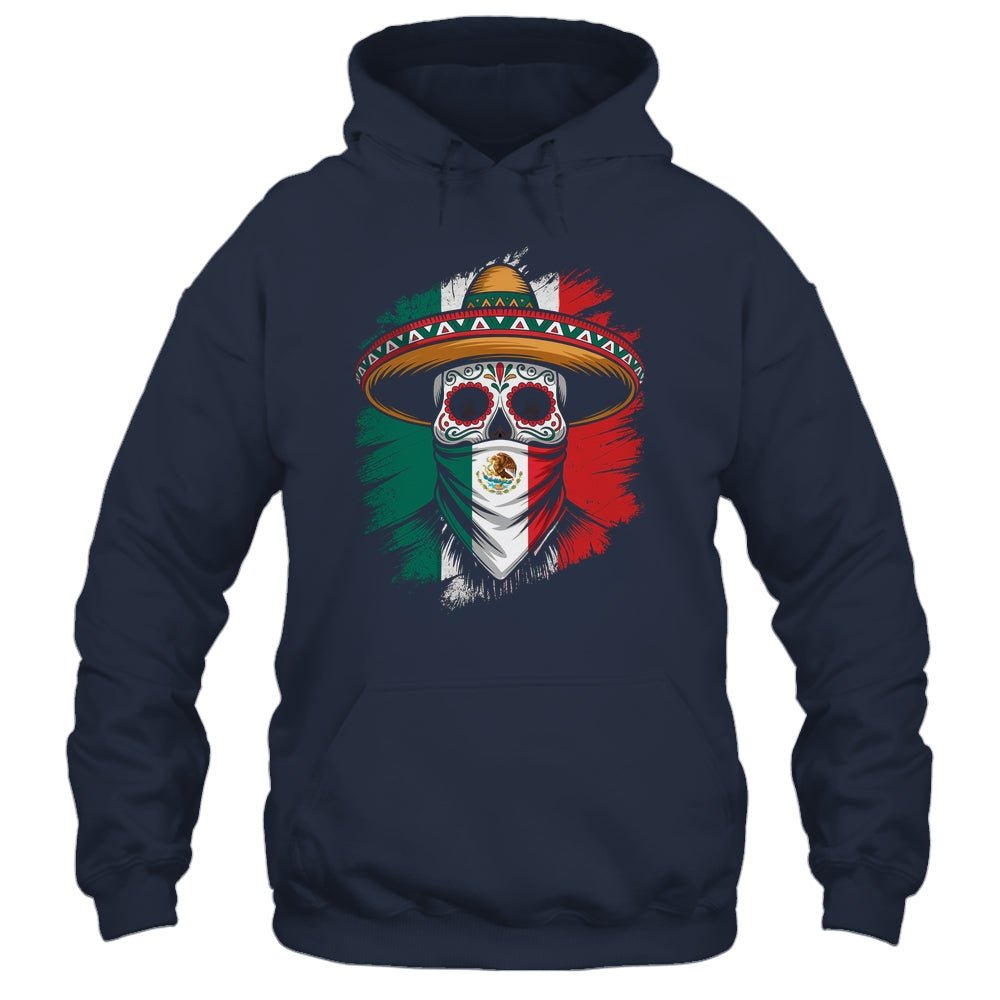 México Mexico Skull Cinco De Mayo Tijuana Pride Mexican Shirt & Hoodie | teecentury