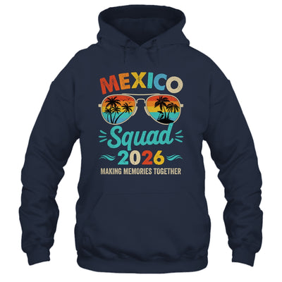Mexico Squad 2026 Vacation Friends Family Matching Group Shirt & Tank Top | teecentury