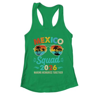 Mexico Squad 2026 Vacation Friends Family Matching Group Shirt & Tank Top | teecentury